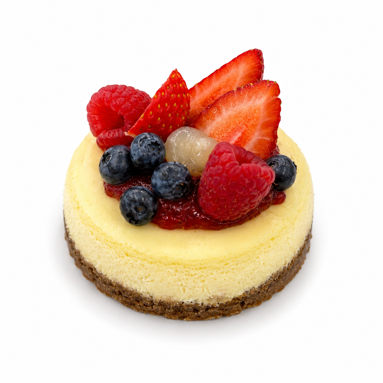 Cheesecake with Strawberries