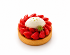 Strawberry Pannacotta Tart