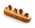 Vanilla Pecan Éclair
